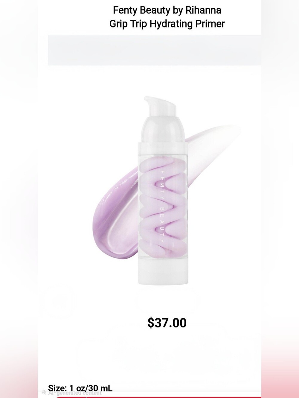 FENTY BEAUTY Grip Trip Hydrating Primer